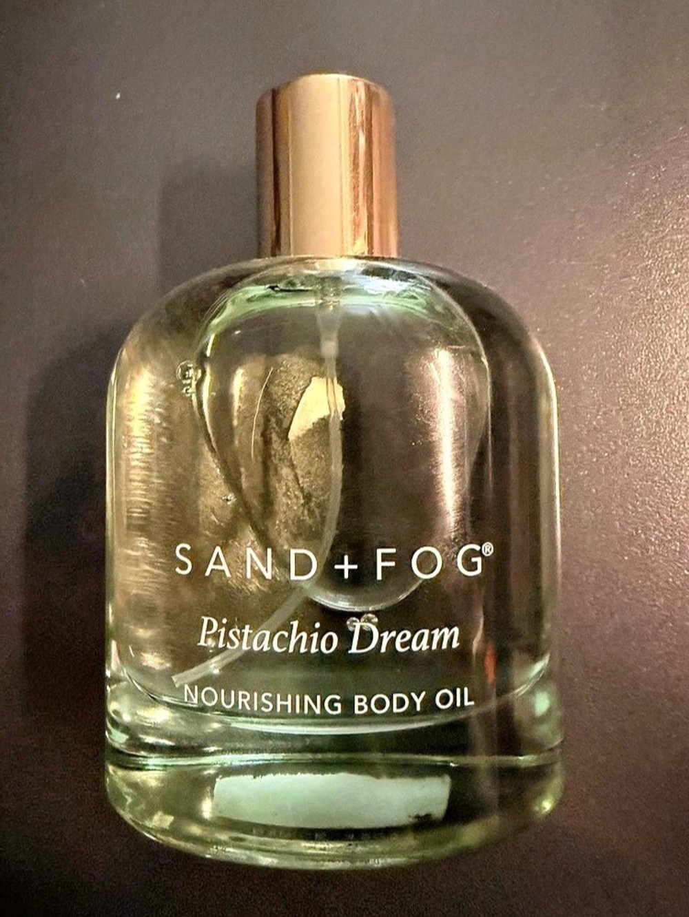 SAND+FOG Pistachio Dream Nourishing Body Oil Green